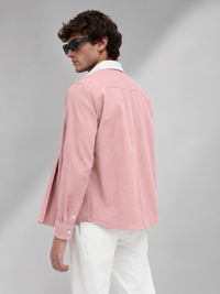 pink linen shaket